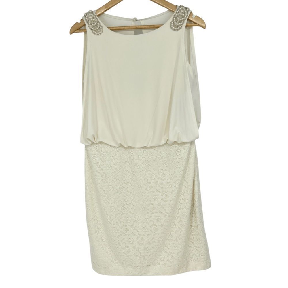Scarlett Nite white mini dress